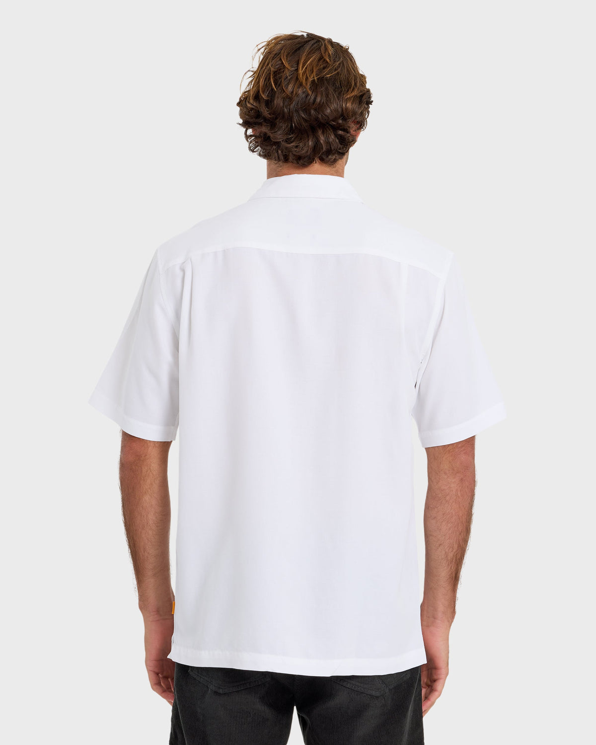 Waterman Tahiti Palms Premium Anti-Wrinkle Shirt - White | Quick SilverTop Pick