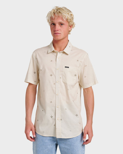 Mini Dimensions Classic Short Sleeve Shirt - Silver Birch | Quick SilverNew