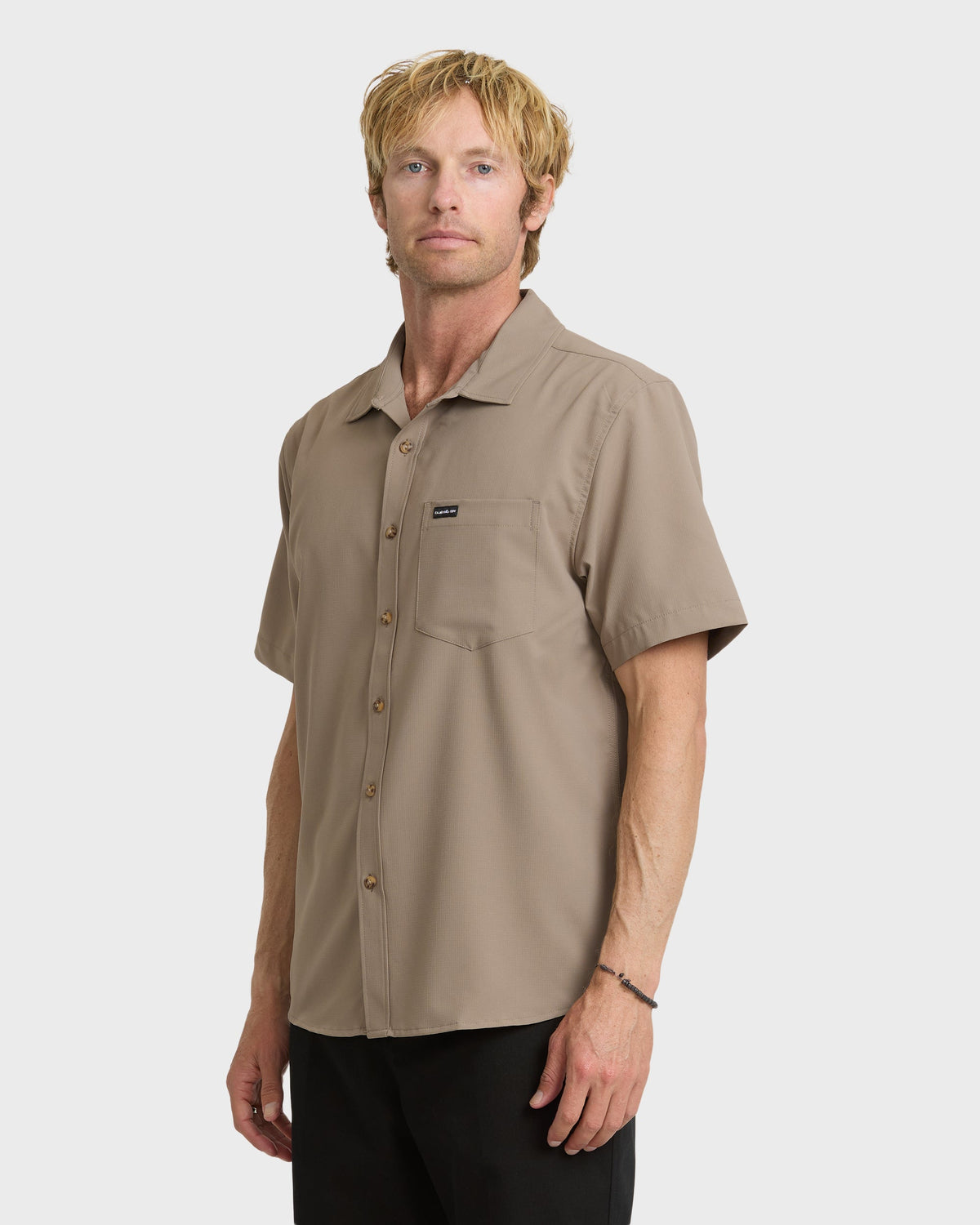 Allport Classic Short Sleeve Shirt - Fallen Rock | Quick SilverClassic