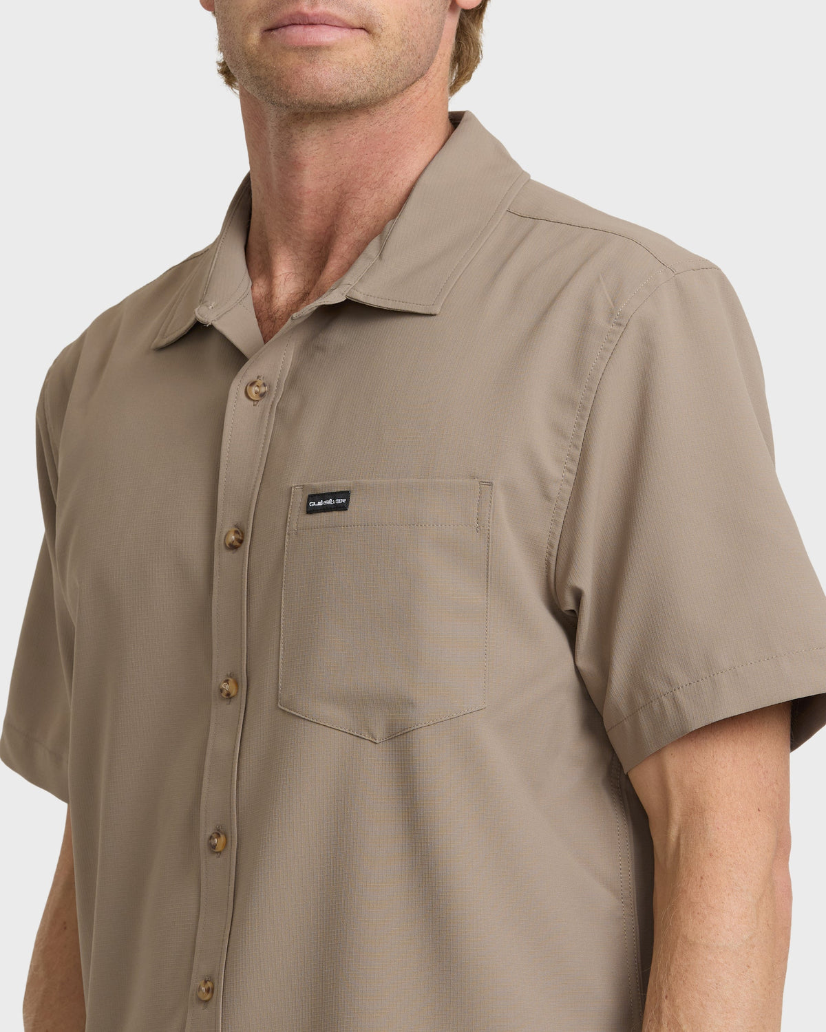 Allport Classic Short Sleeve Shirt - Fallen Rock | Quick SilverClassic