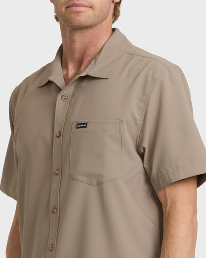 Allport Classic Short Sleeve Shirt - Fallen Rock | Quick SilverClassic
