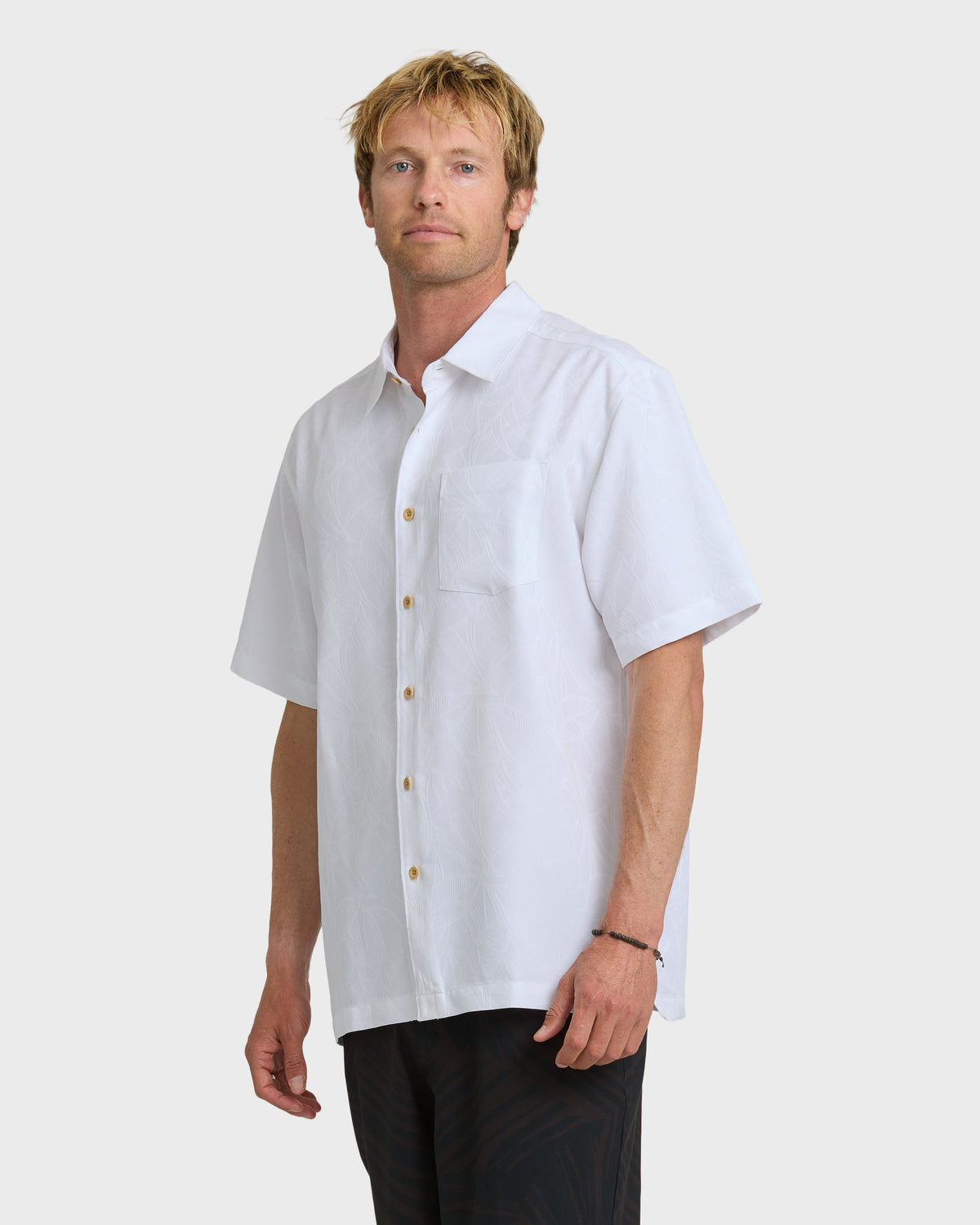 Waterman Island Jungle Shirt - White | Quick SilverGreat Value