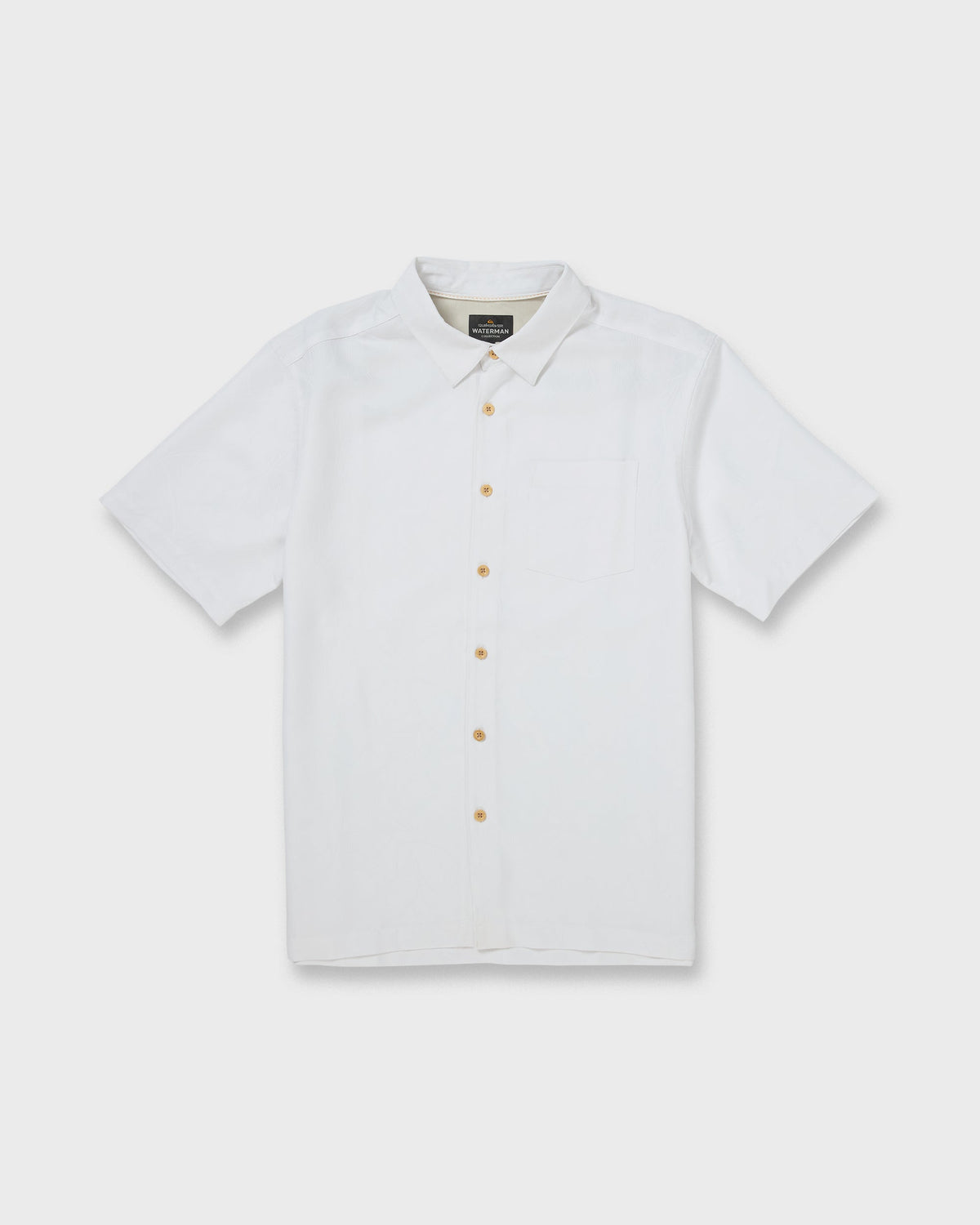 Waterman Island Jungle Shirt - White | Quick SilverGreat Value
