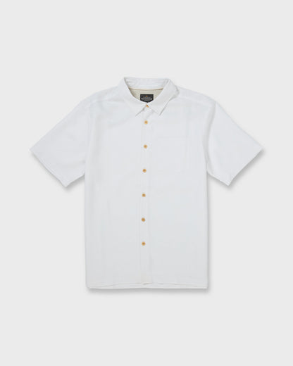 Waterman Island Jungle Shirt - White | Quick SilverGreat Value