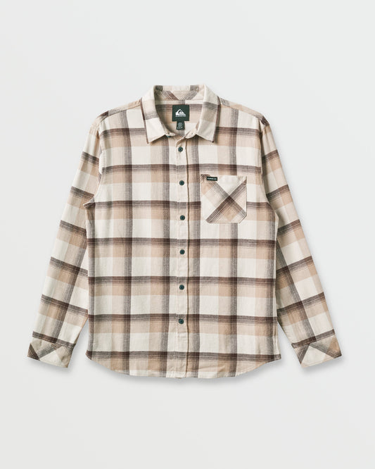 Penmar Check Flannel Shirt - Silver Birch | Quick SilverClassic