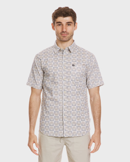 Florever Classic Short Sleeve Shirt - Silver Birch | Quick SilverBest Seller
