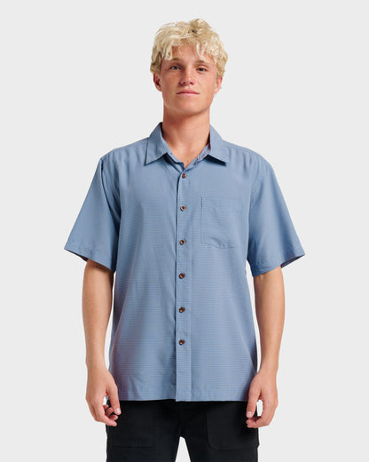 Waterman Check Out Shirt - Flint Stone | Quick SilverDeals