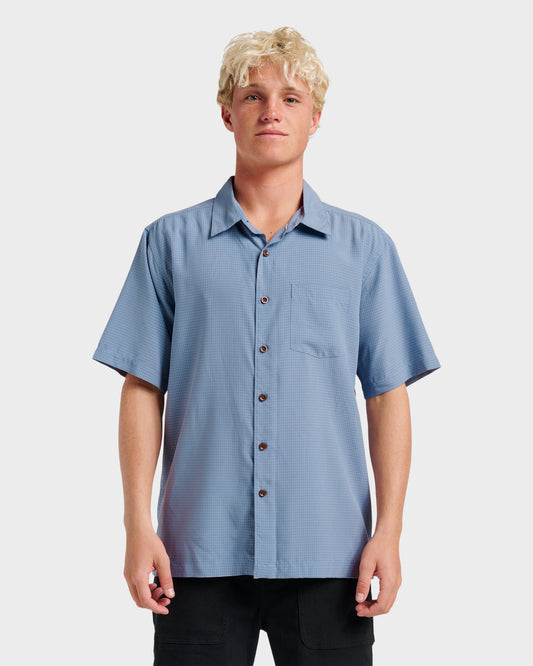 Waterman Check Out Shirt - Flint Stone | Quick SilverDeals