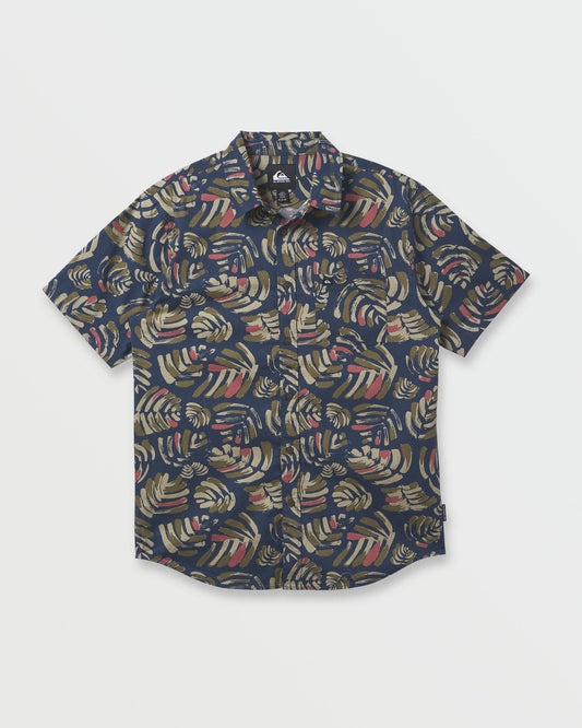 Shades Classic Stretch Short Sleeve Shirt - Eclipse | Quick SilverCustomer Favorite