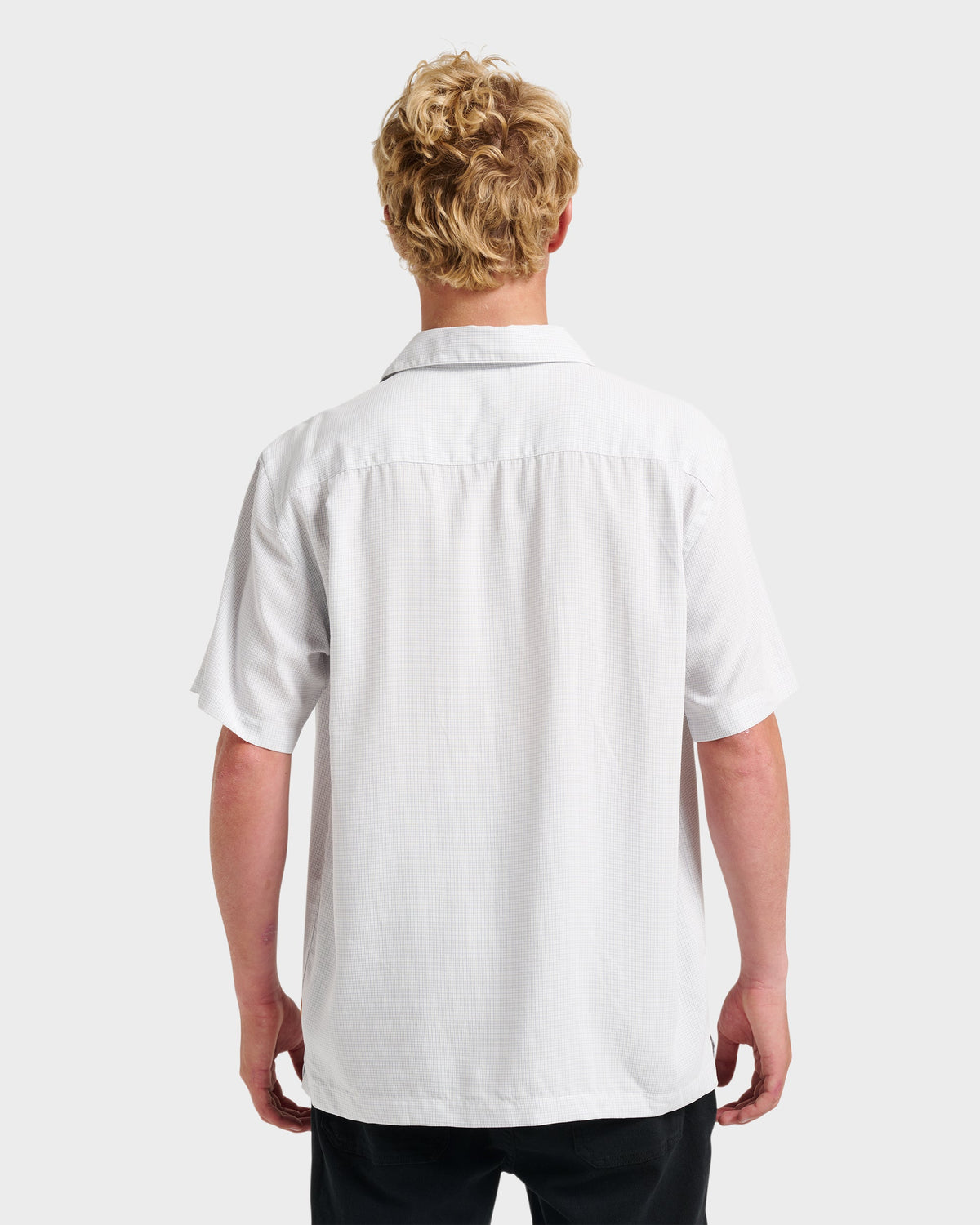 Waterman Check Out Shirt - White | Quick SilverSmart Buy