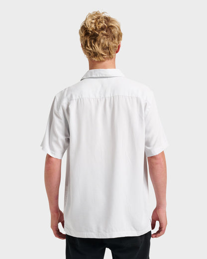 Waterman Check Out Shirt - White | Quick SilverSmart Buy