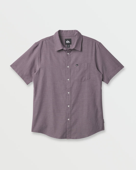Shoreline Classic Short Sleeve Shirt - Sunset Purple | Quick SilverEssential