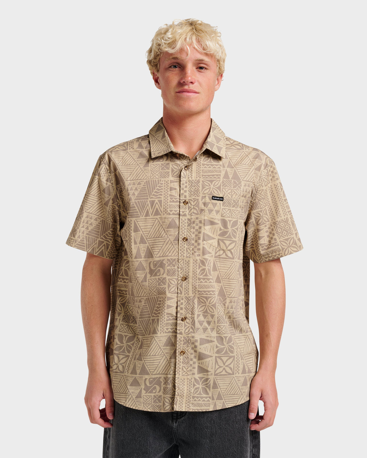 Makaha Classic Short Sleeve Shirt - Twill | Quick SilverGreat Value