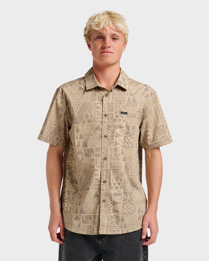 Makaha Classic Short Sleeve Shirt - Twill | Quick SilverGreat Value