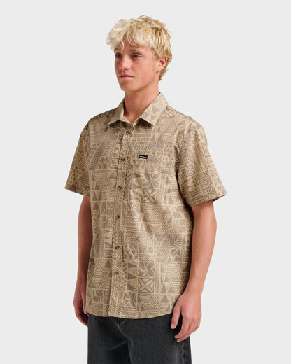 Makaha Classic Short Sleeve Shirt - Twill | Quick SilverGreat Value