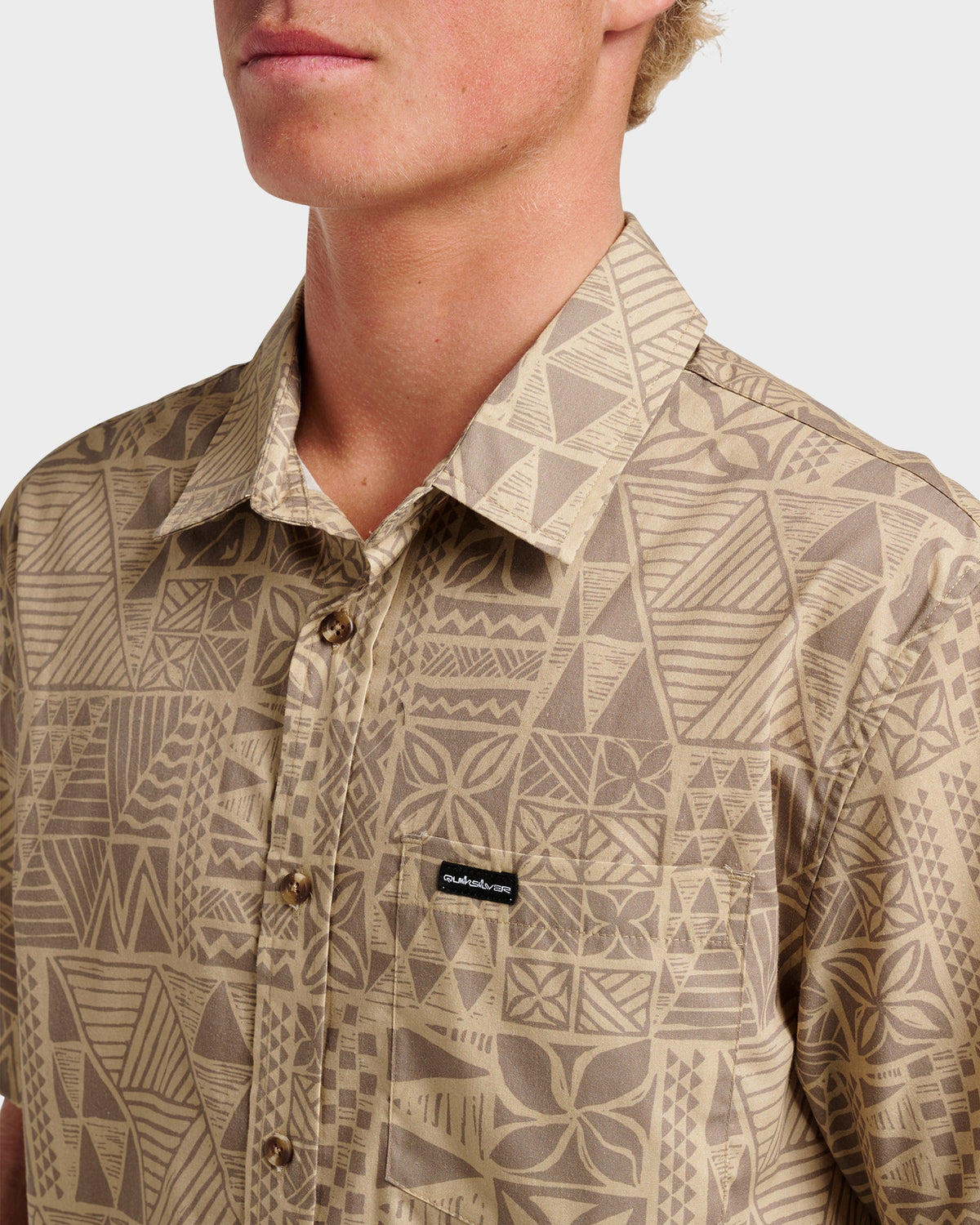 Makaha Classic Short Sleeve Shirt - Twill | Quick SilverGreat Value