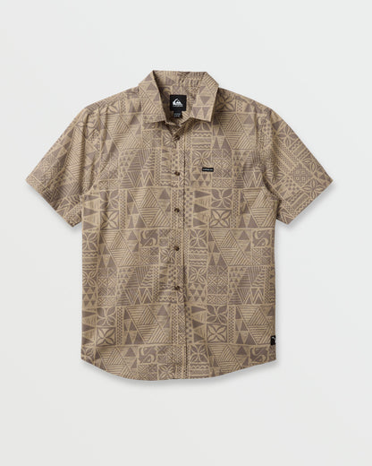 Makaha Classic Short Sleeve Shirt - Twill | Quick SilverGreat Value