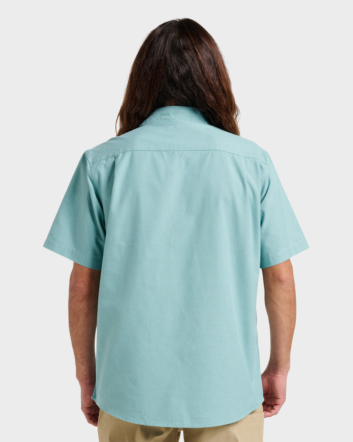 Shoreline Classic Short Sleeve Shirt - Dusty Turquoise | Quick SilverGreat Value