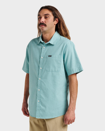 Shoreline Classic Short Sleeve Shirt - Dusty Turquoise | Quick SilverGreat Value