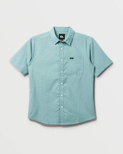Shoreline Classic Short Sleeve Shirt - Dusty Turquoise | Quick SilverGreat Value
