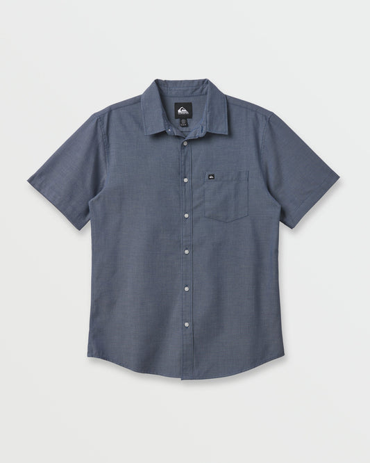 Shoreline Classic Short Sleeve Shirt - Navy | Quick SilverQuality