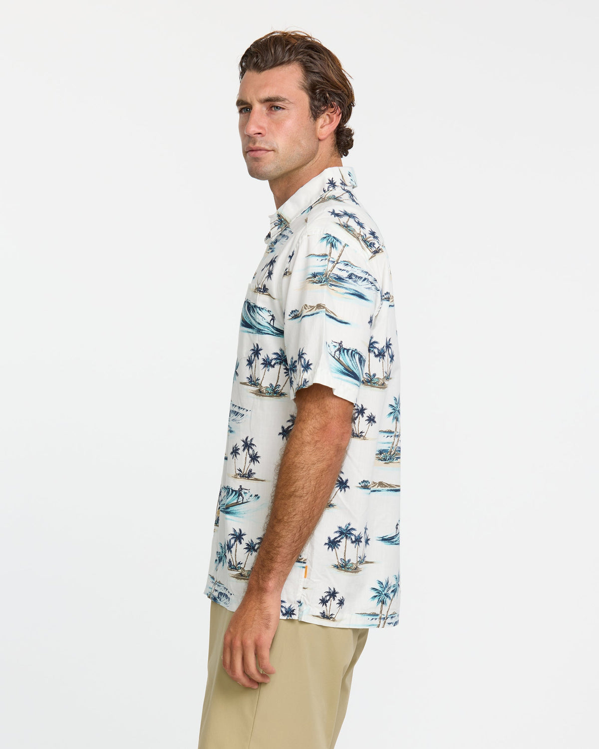 Waterman Day Dreamin' Shirt - White | Quick SilverPopular