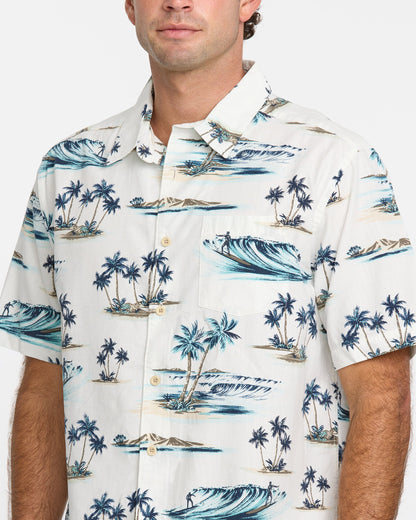 Waterman Day Dreamin' Shirt - White | Quick SilverPopular