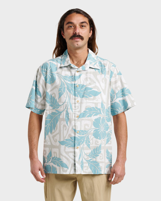 Waterman Beach Shack Shirt - White | Quick SilverEveryday