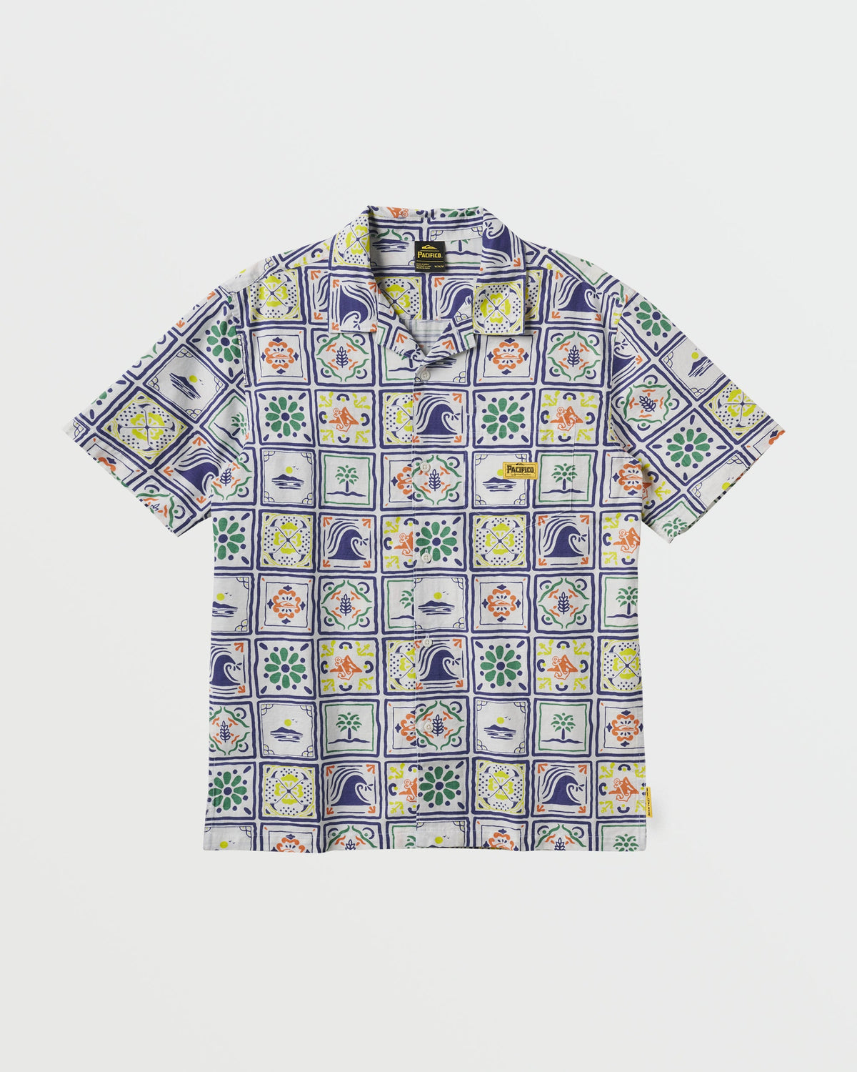 Quiksilver x Pacifico Baja Casual Short Sleeve Shirt - Off White | Quick SilverSignature