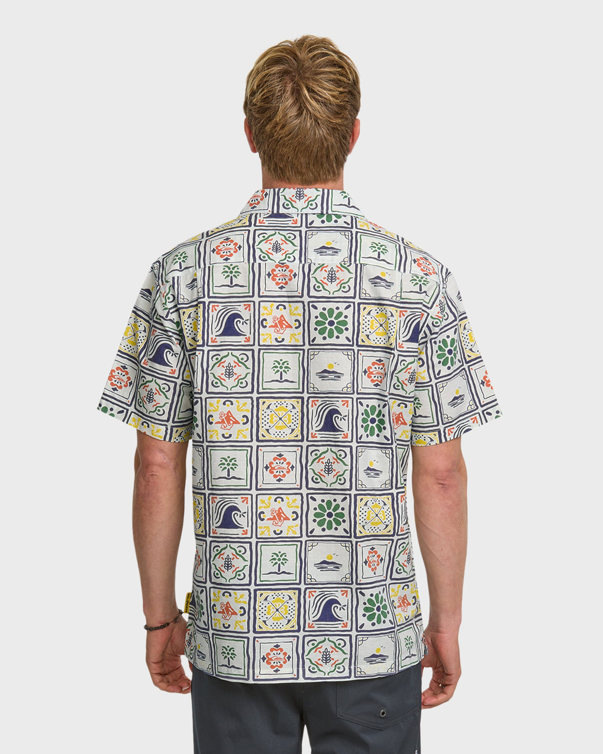 Quiksilver x Pacifico Baja Casual Short Sleeve Shirt - Off White | Quick SilverSignature