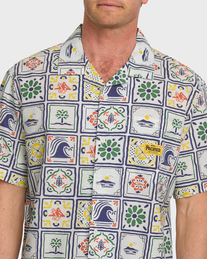 Quiksilver x Pacifico Baja Casual Short Sleeve Shirt - Off White | Quick SilverSignature