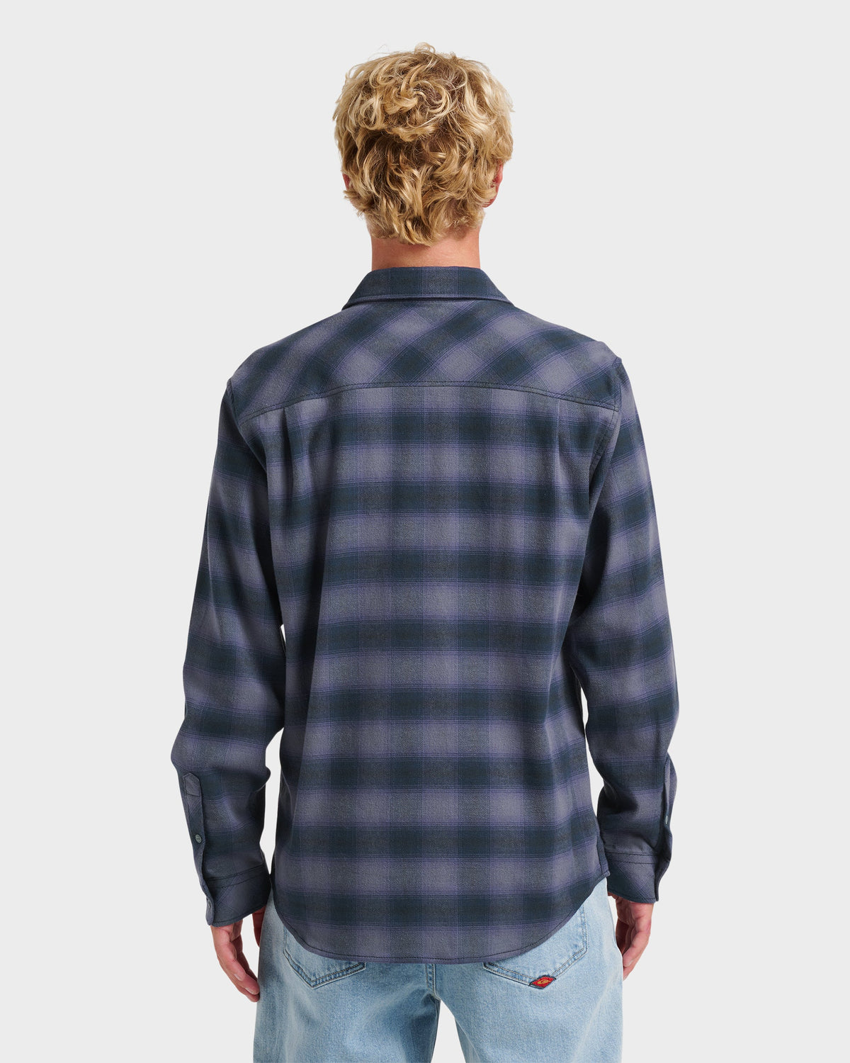 Terrace Stretch Flannel Shirt - Phantom | Quick SilverSmart Buy