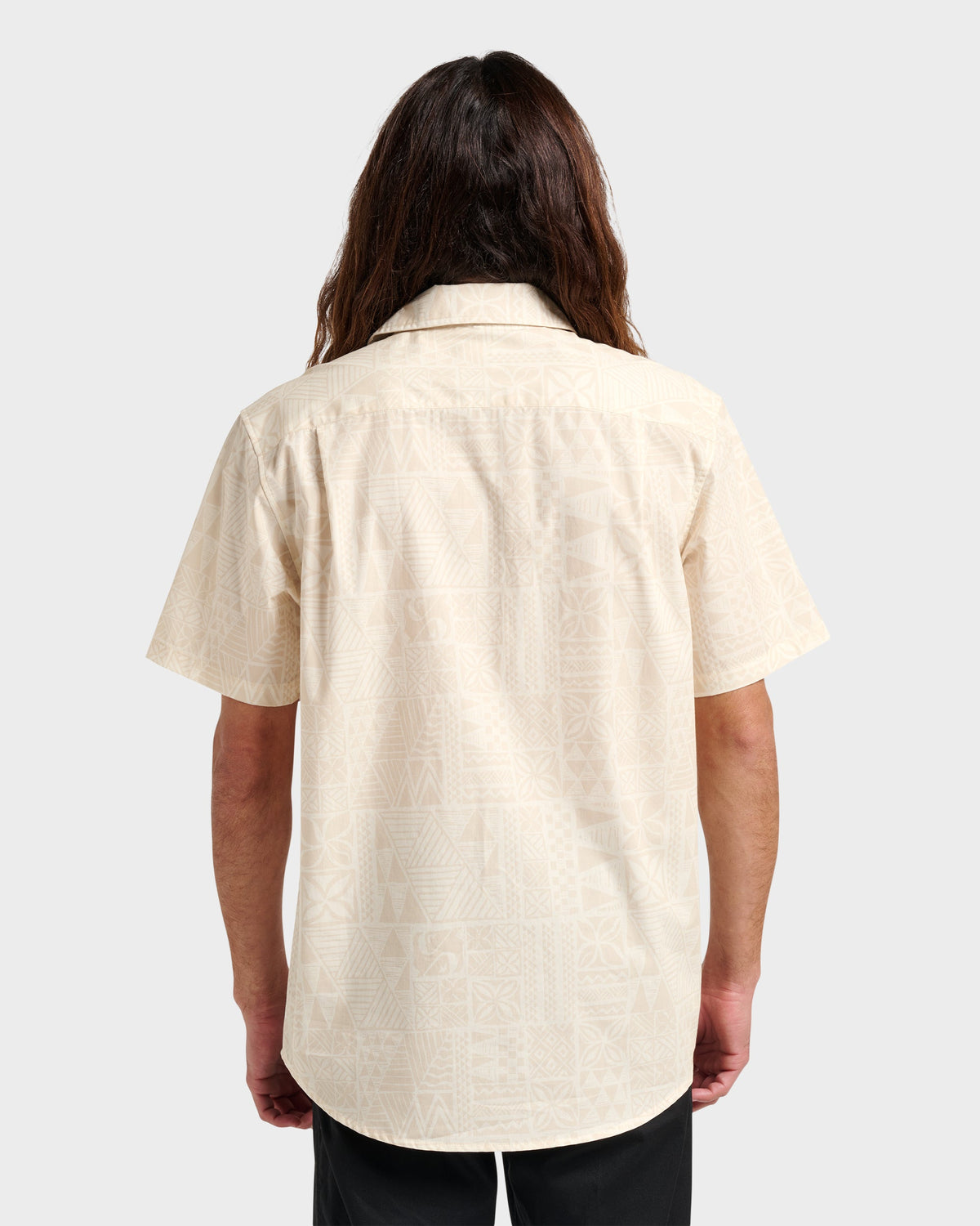 Makaha Classic Short Sleeve Shirt - Off White | Quick SilverRecommended