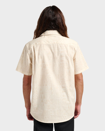 Makaha Classic Short Sleeve Shirt - Off White | Quick SilverRecommended