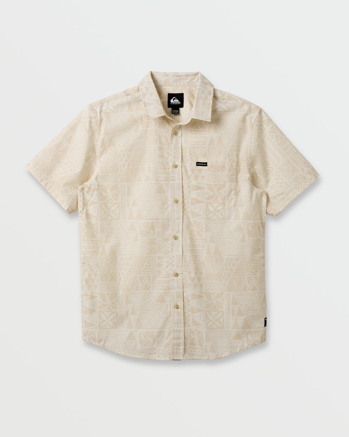 Makaha Classic Short Sleeve Shirt - Off White | Quick SilverRecommended