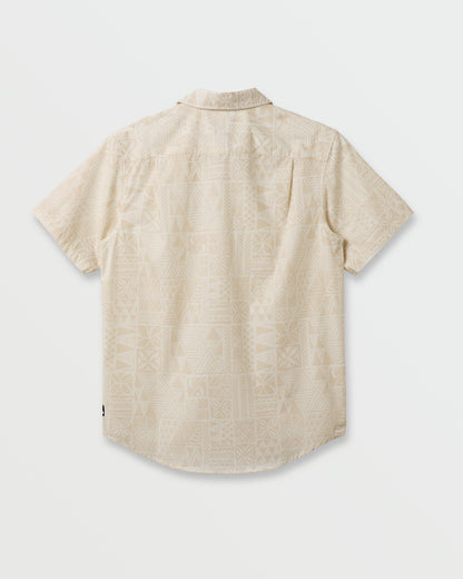 Makaha Classic Short Sleeve Shirt - Off White | Quick SilverRecommended
