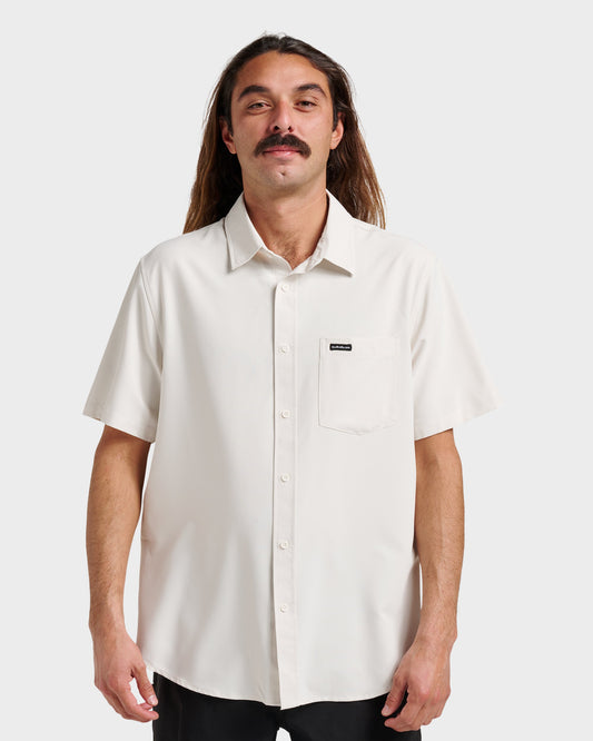 Allport Classic Short Sleeve Shirt - Silver Birch | Quick SilverHot Sale