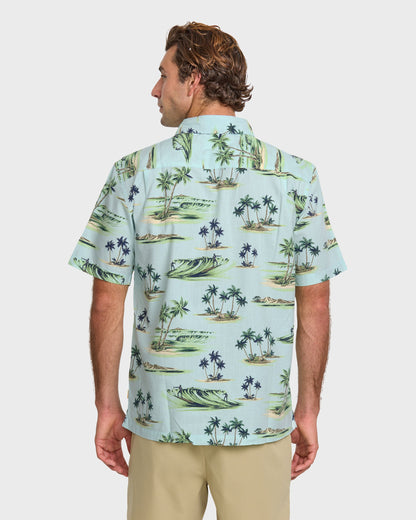 Waterman Day Dreamin' Shirt - Cool Blue | Quick SilverLatest