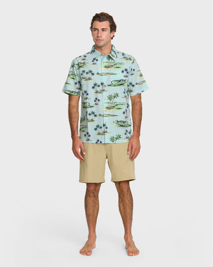 Waterman Day Dreamin' Shirt - Cool Blue | Quick SilverLatest