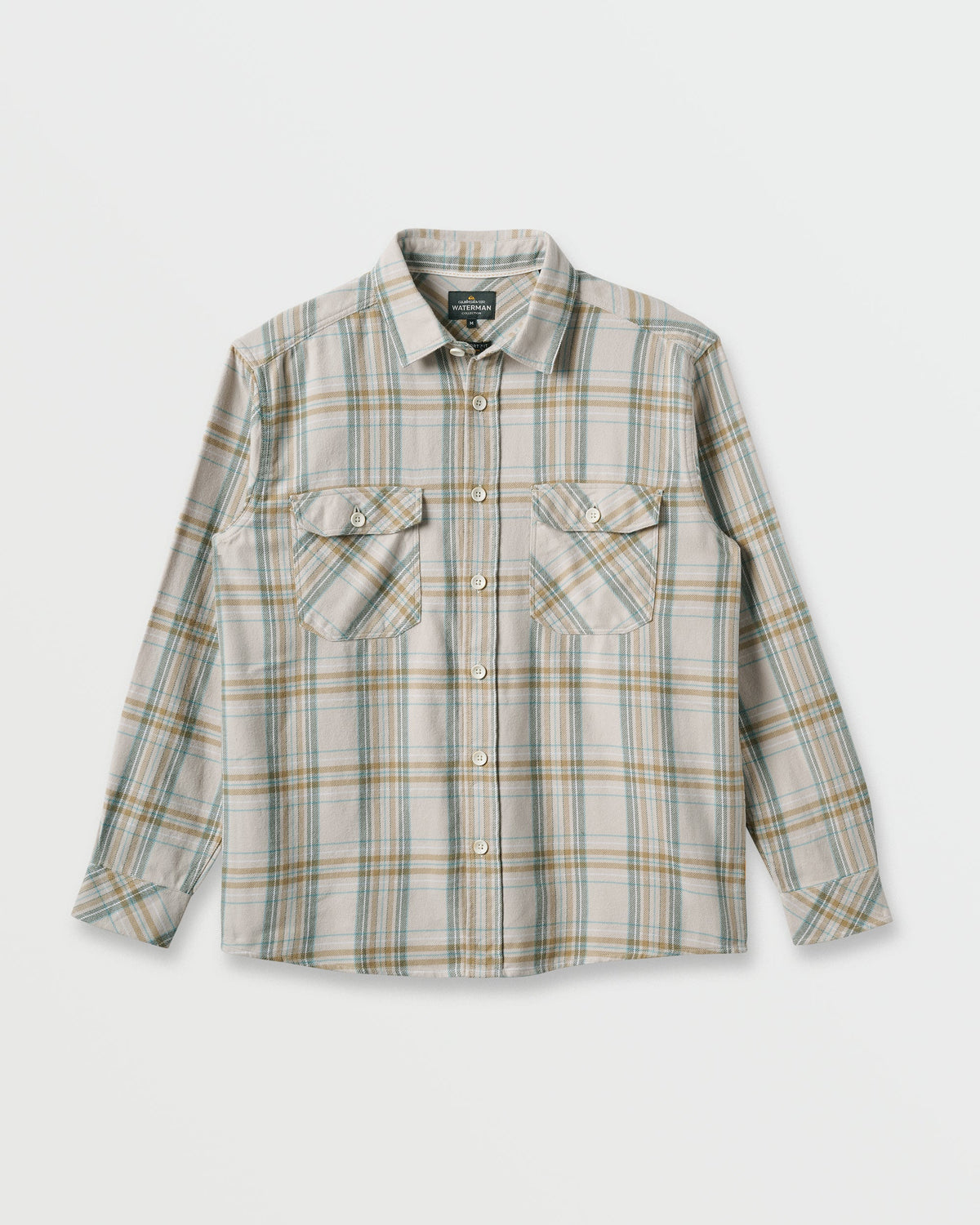 Waterman Bodie Flannel Shirt - Moonbeam | Quick SilverCustomer Favorite