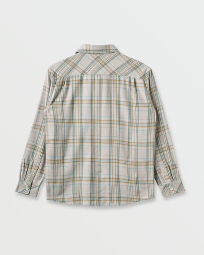 Waterman Bodie Flannel Shirt - Moonbeam | Quick SilverCustomer Favorite