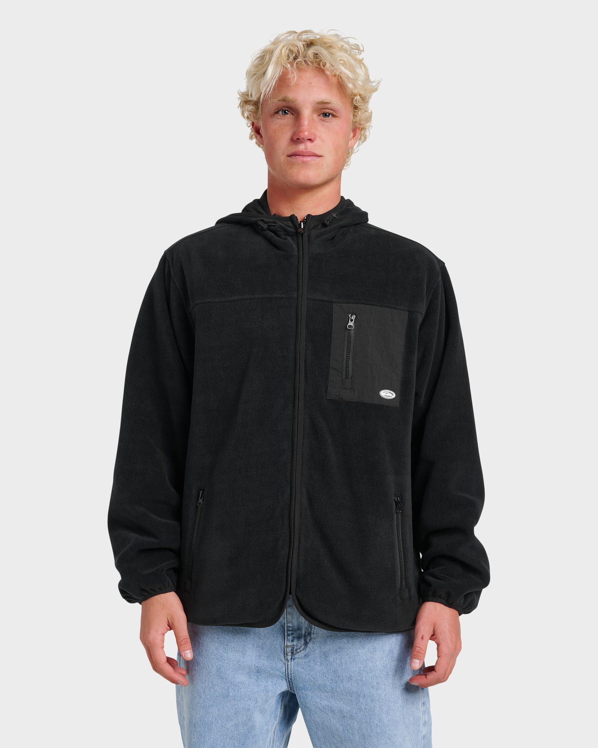 Reversible Zip Hoodie - Black | Quick SilverSpecial Offer