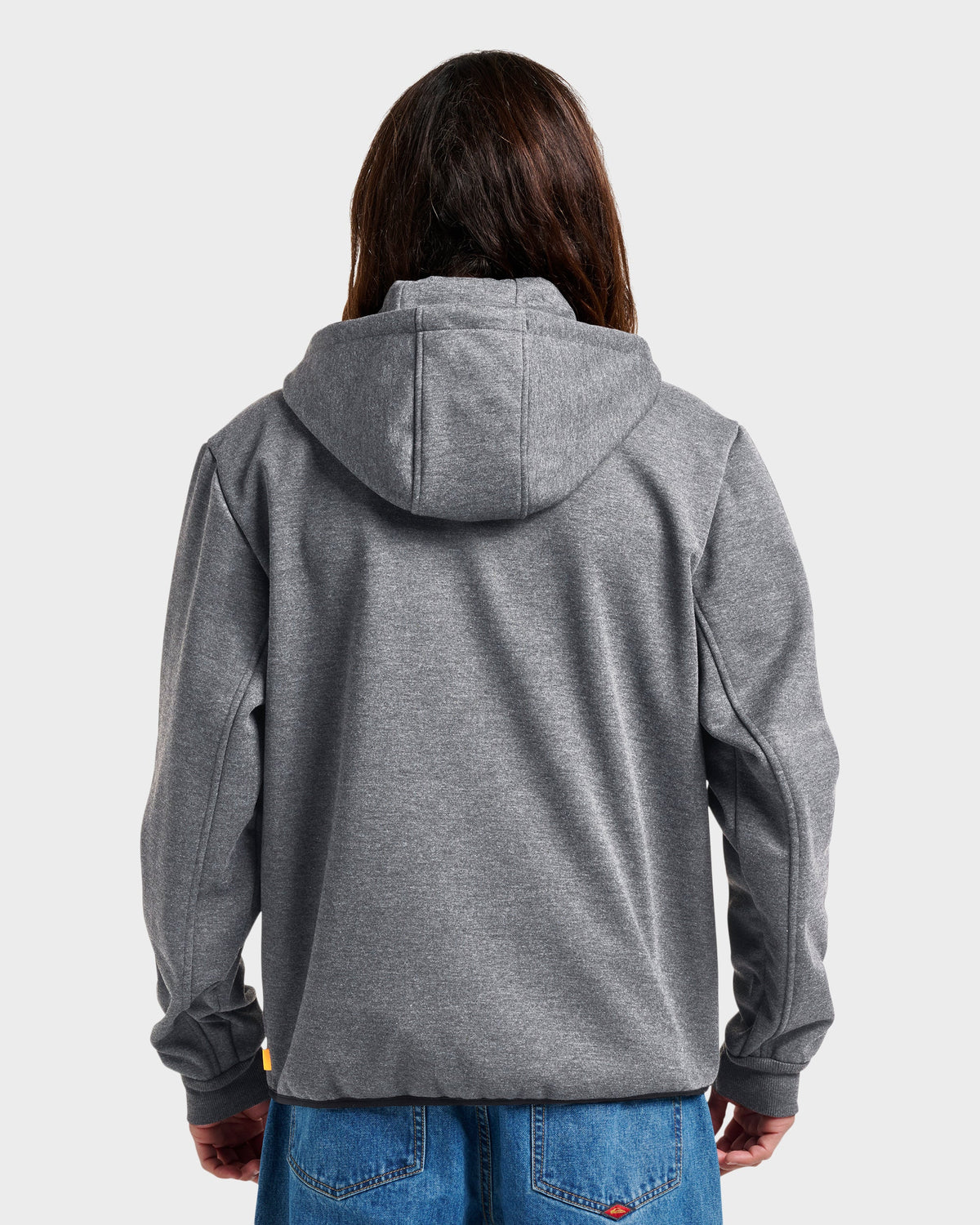 Waterman Departure Zip Sweatshirt - Phantom Heather | Quick SilverSpecial Offer