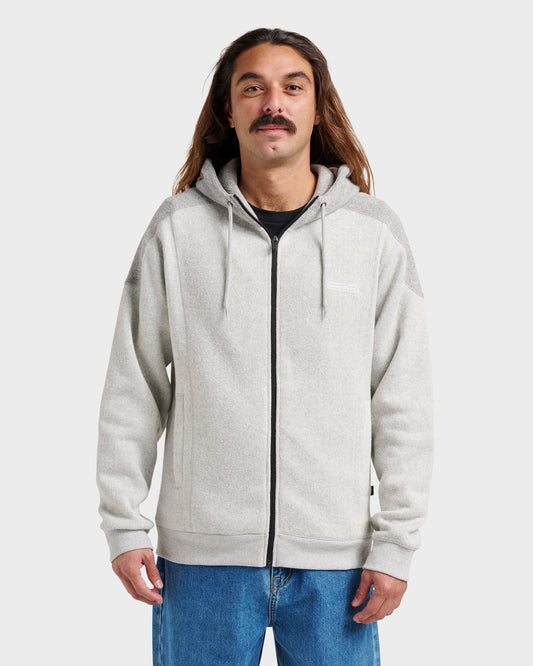 Keller Zip Hoodie - Light Gray Heather | Quick SilverBest Price
