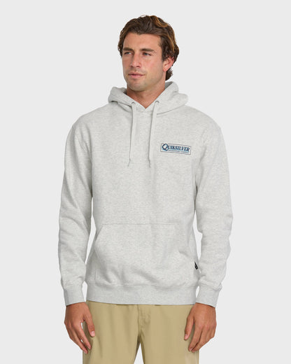 Graphic Hoodie - White/Heather | Quick SilverTrusted