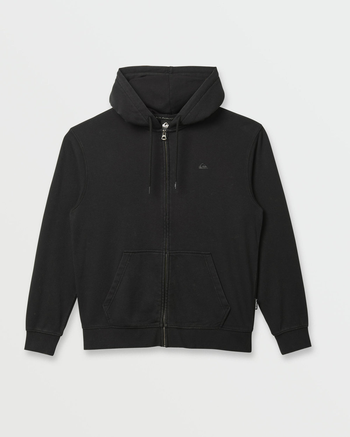 Saltwater Full Zip Hoodie - Black | Quick SilverGreat Value