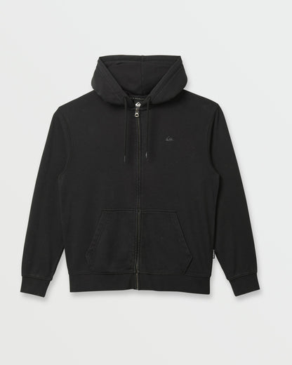 Saltwater Full Zip Hoodie - Black | Quick SilverGreat Value