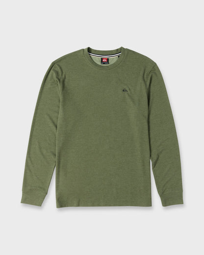 Malvern Long Sleeve Soft Touch Crewneck Sweatshirt - Dusty Olive | Quick SilverExclusive