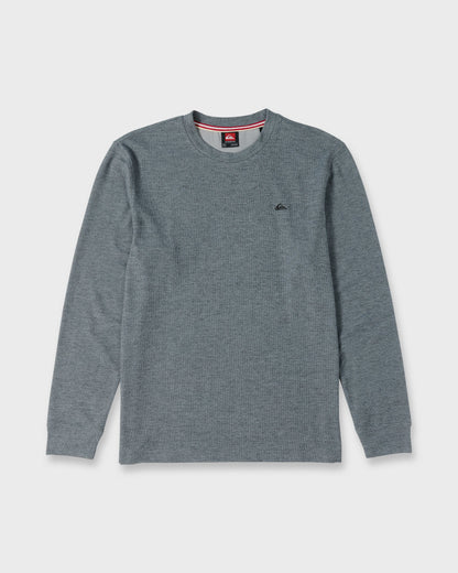 Malvern Long Sleeve Soft Touch Crewneck Sweatshirt - Anthracite | Quick SilverNew