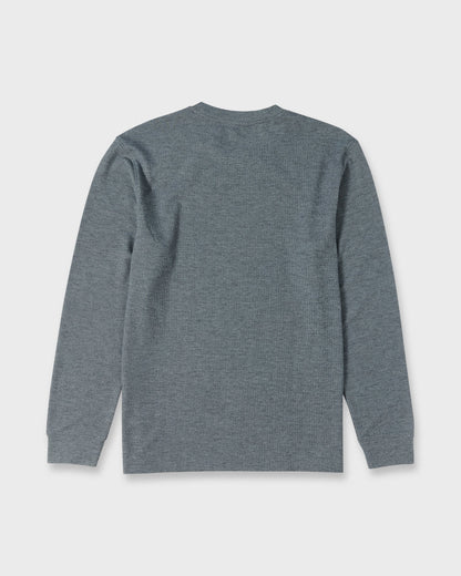 Malvern Long Sleeve Soft Touch Crewneck Sweatshirt - Anthracite | Quick SilverNew